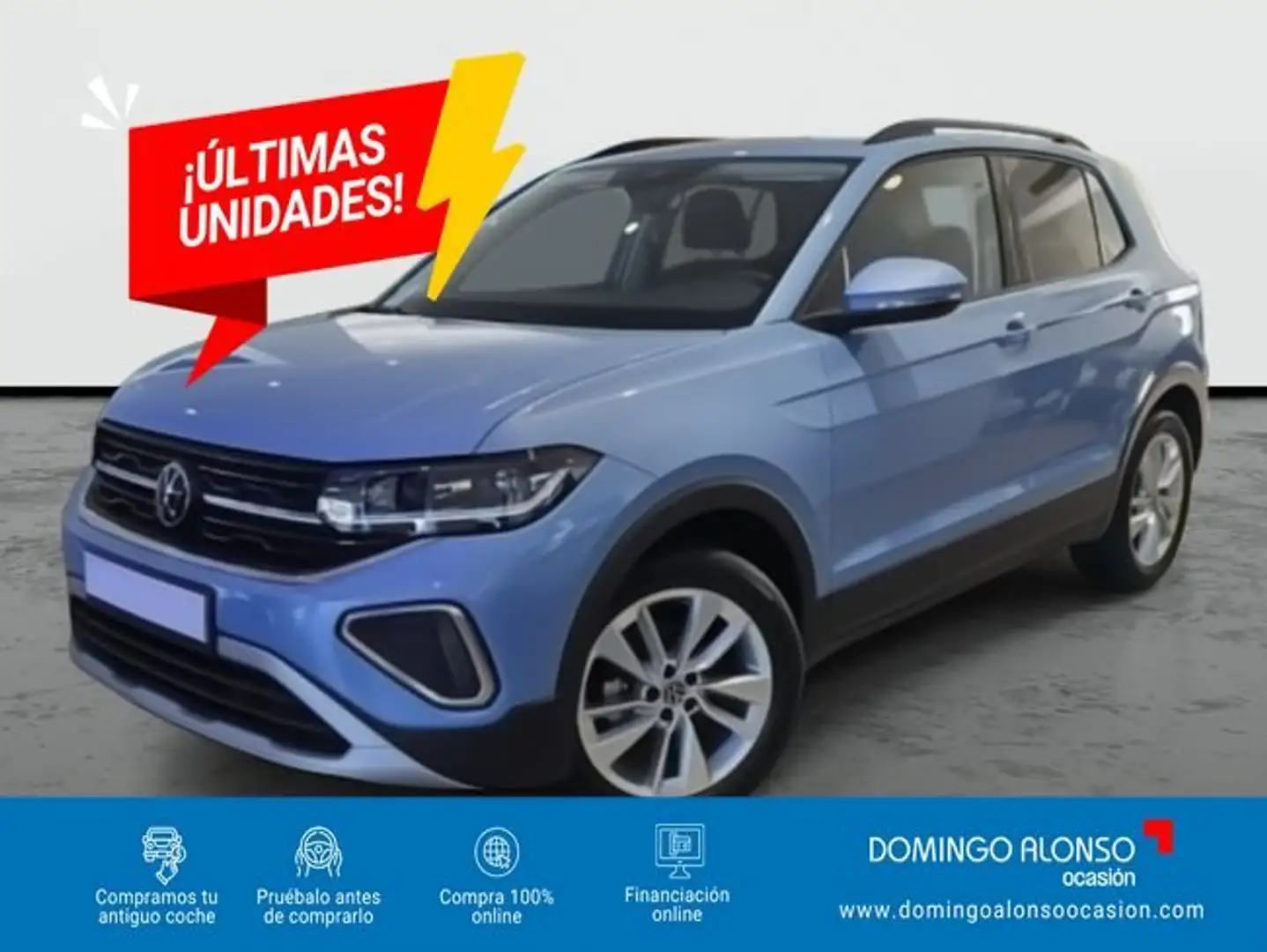 Volkswagen T-Cross 1.0 TSI Más 70kW Azul - 1