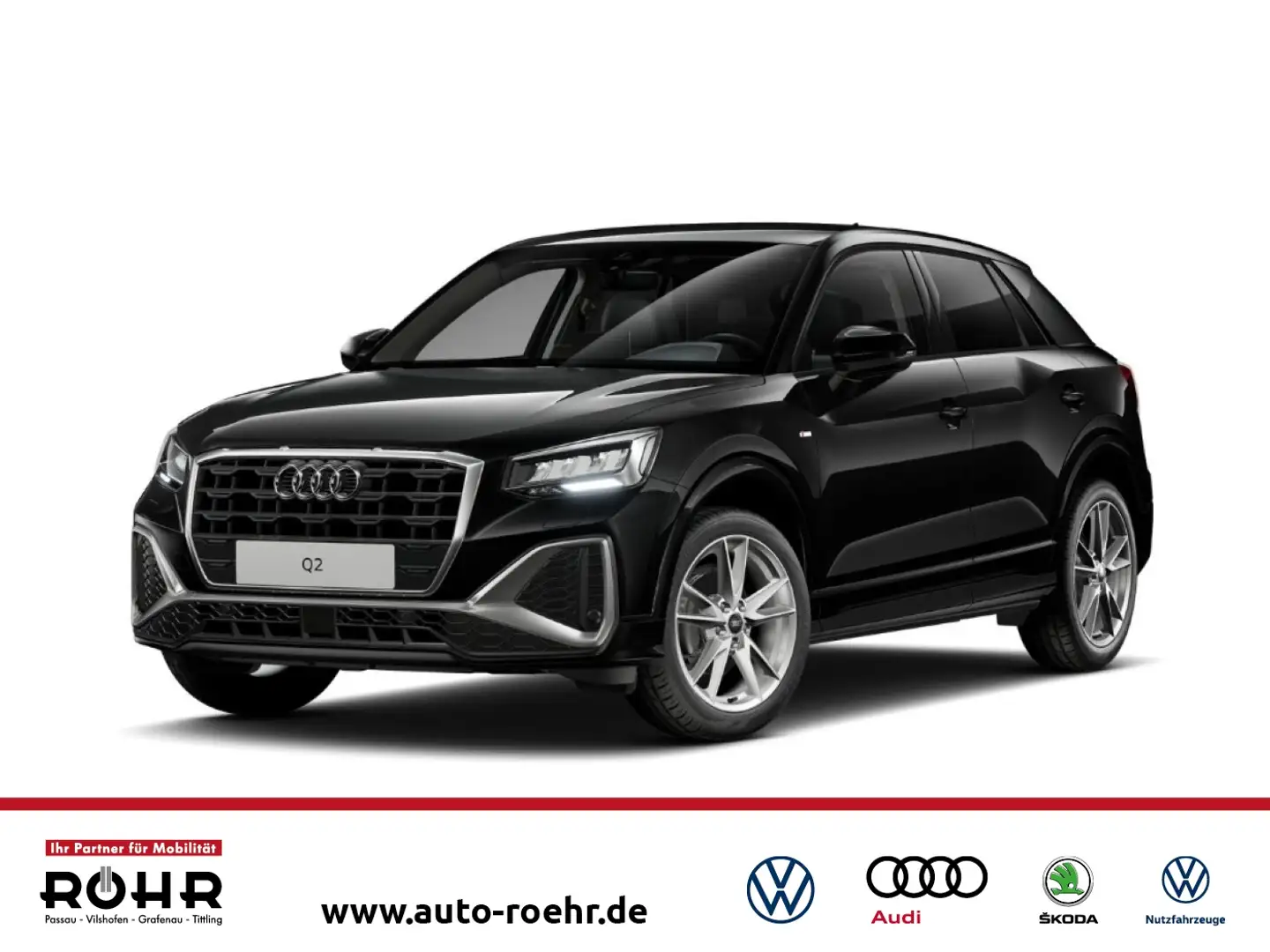 Audi Q2 S line (GRA.SHZ.PDC.LED.NAVI.virtual cockpit plus) Schwarz - 1