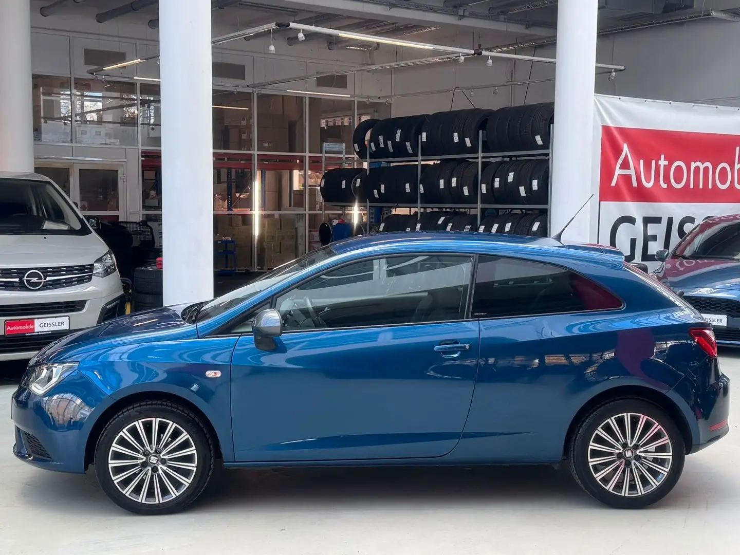 SEAT Ibiza SC Connect Teilleder+Alu+Sitzhzg Bleu - 2