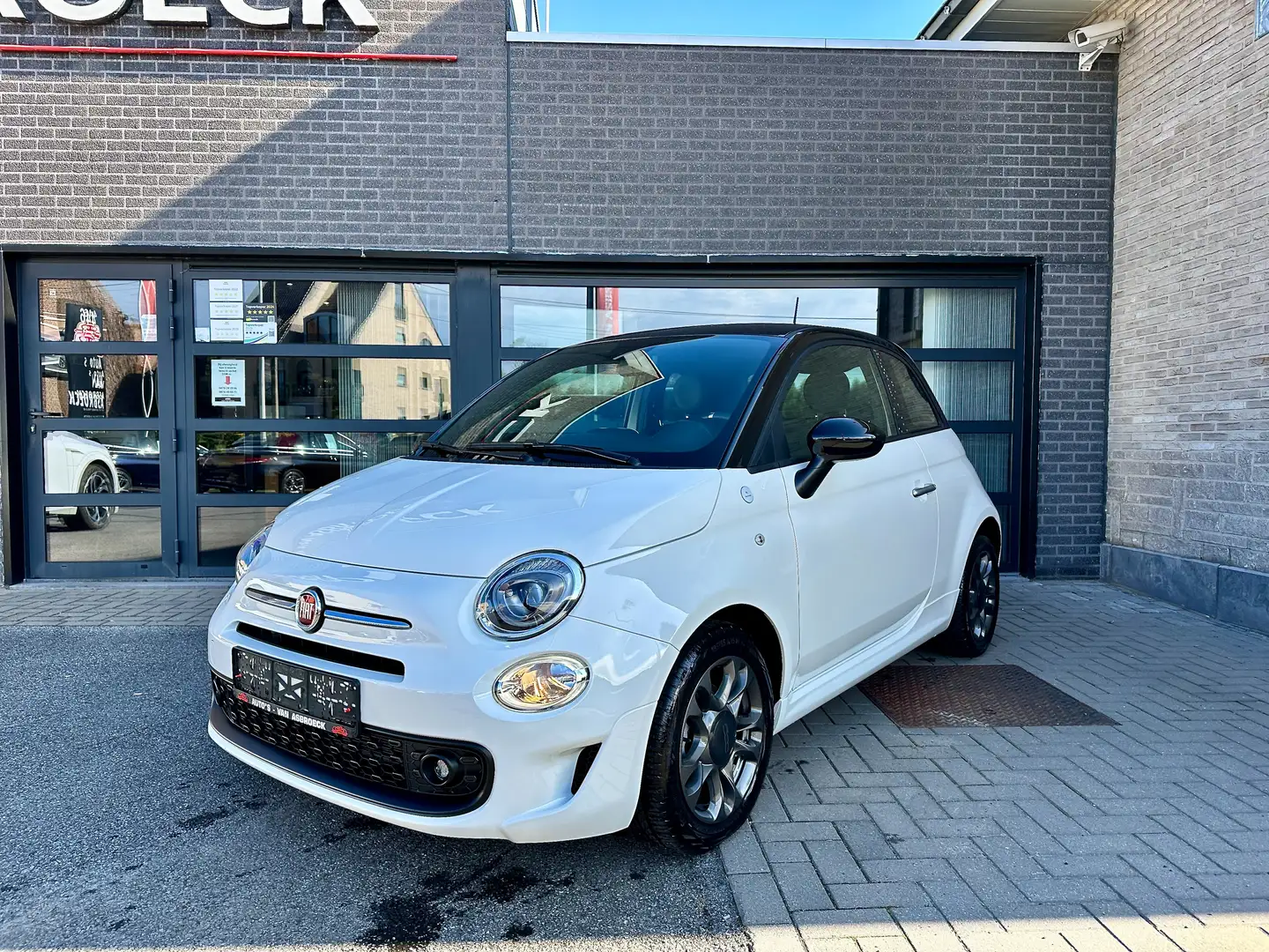 Fiat 500 500 1.0 Hybrid Hey Google*Sport*GPS*APP*PDC*Airco* Blanc - 1