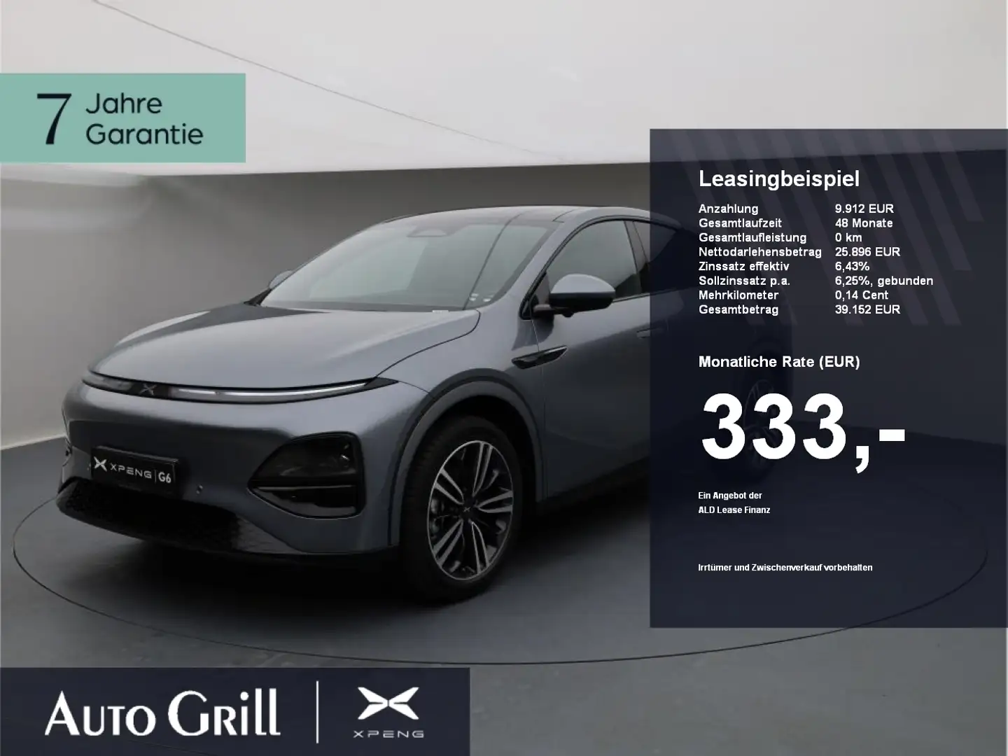 Xpeng G6 RWD Long Range AHK CarPlay 360Cam ACC Pano Gris - 1