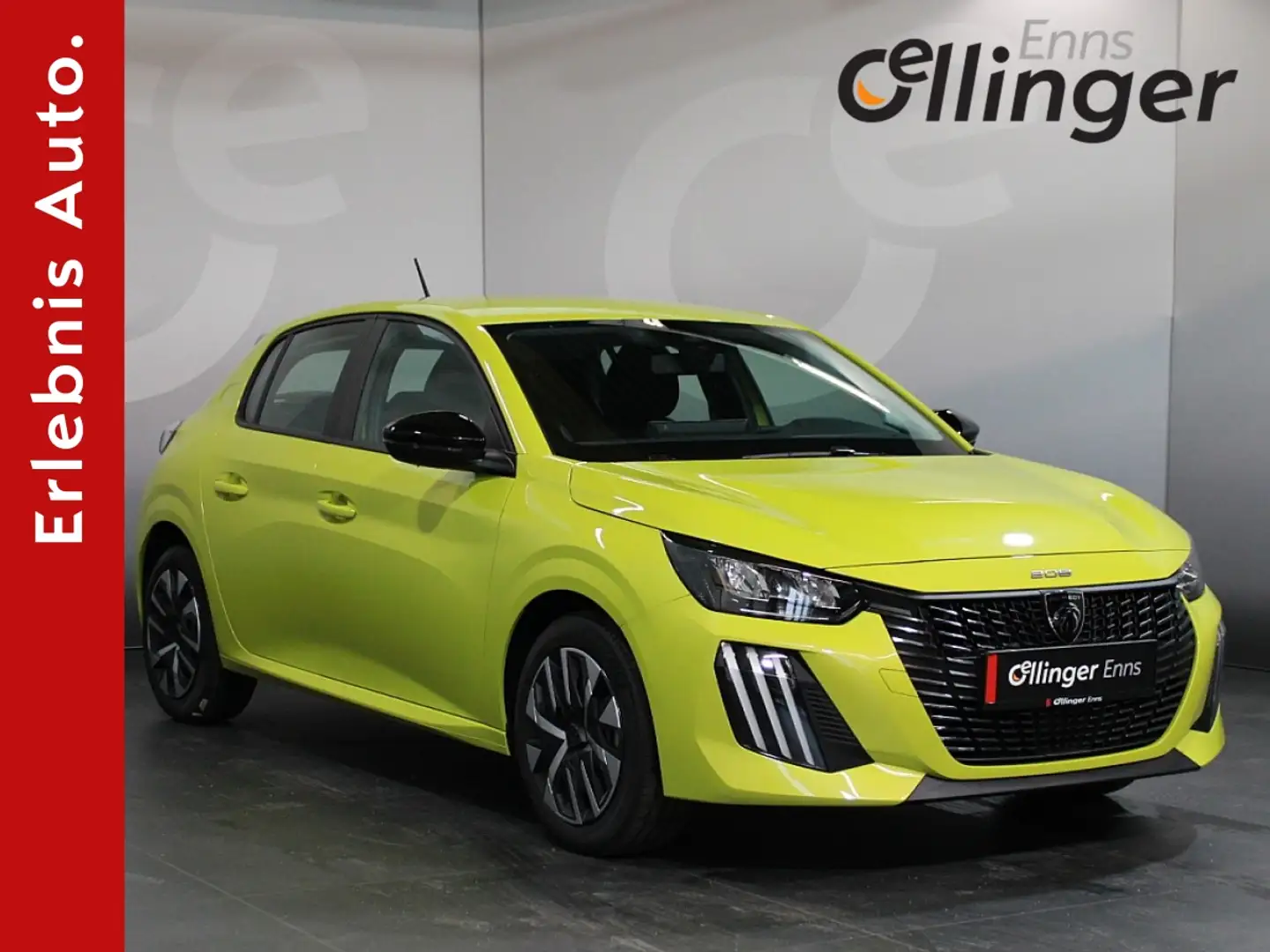 Peugeot 208 Style Gelb - 1
