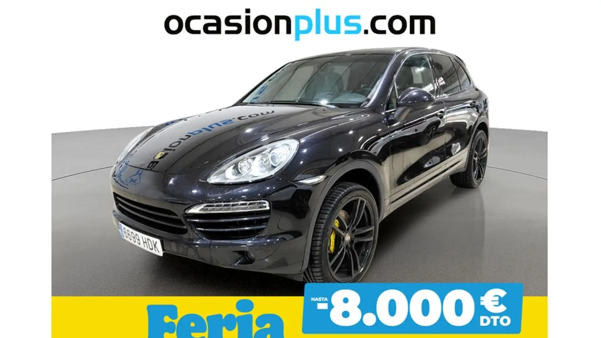 Porsche Cayenne Diesel 245 Aut. Negro - 1
