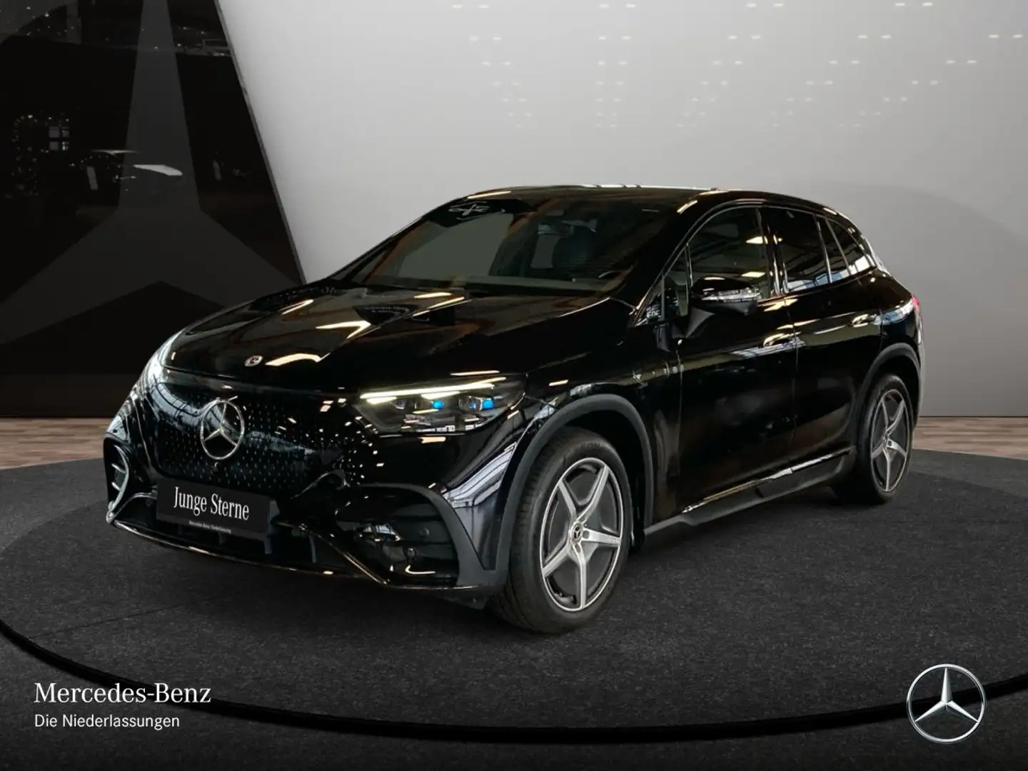 Mercedes-Benz EQE SUV EQE 350 AMG+NIGHT+PANO+360+AHK+BURMESTER+KEYLESS Schwarz - 2