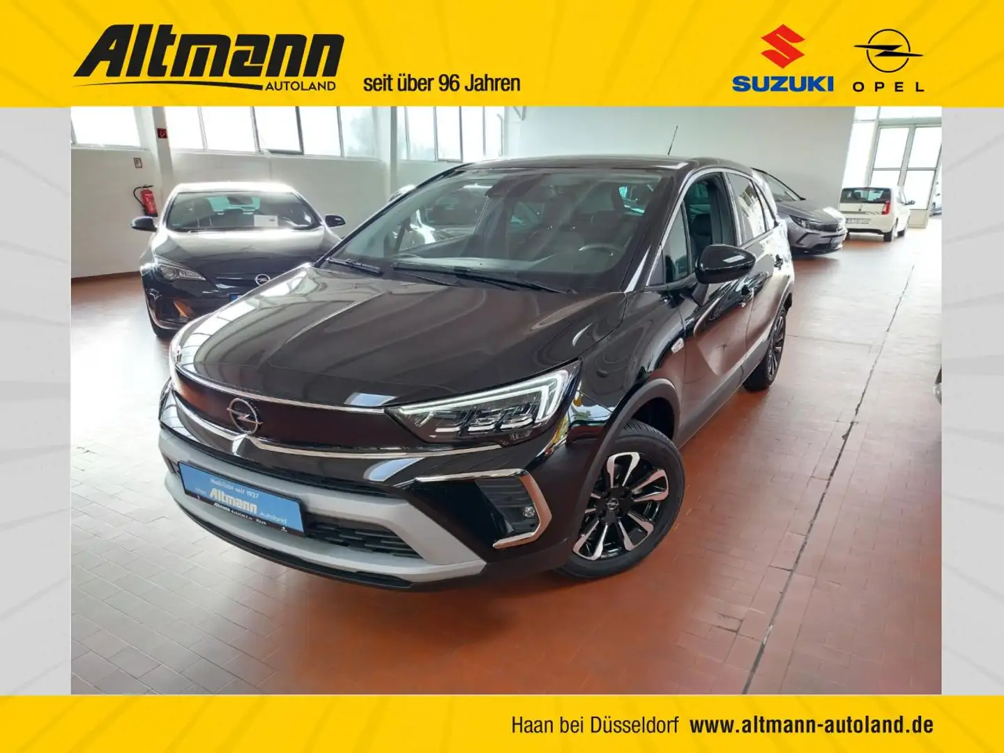 Opel Crossland X Elegance Kam SHZ LHZ Tempo Key-Go Noir - 1