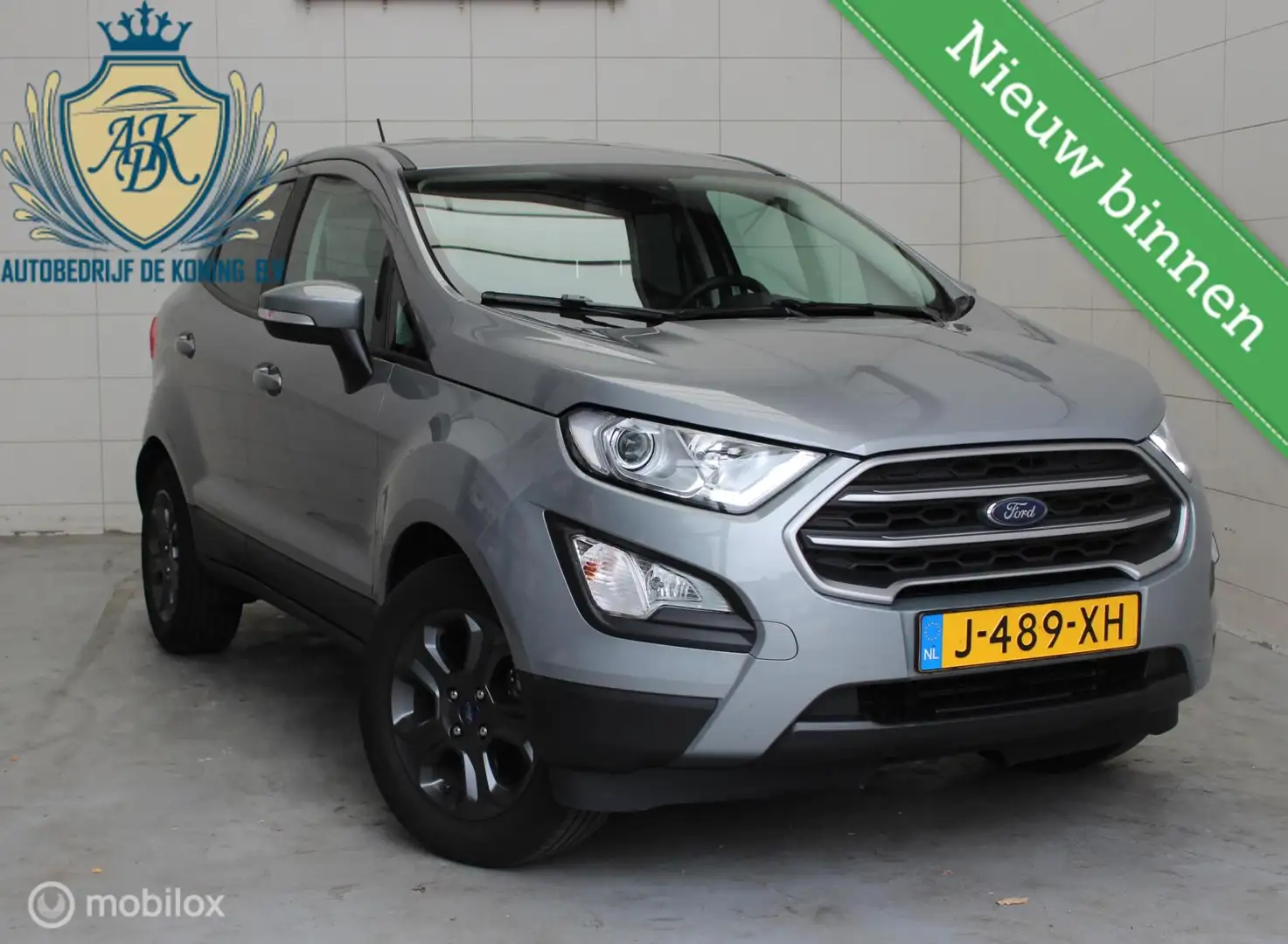 Ford EcoSport 1.0 EcoBoost Connected Grijs - 2