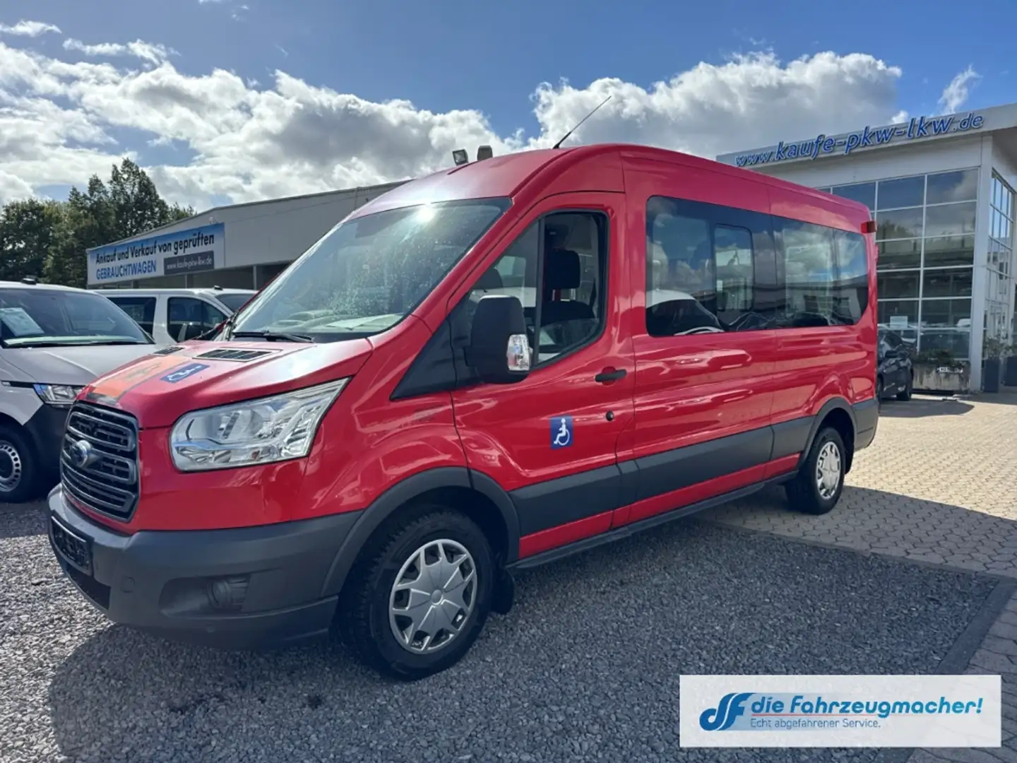 Ford Transit Kombi 350 L3 2.2 TDCi DPF *2646 *KLIMA *EXPORT Rouge - 2