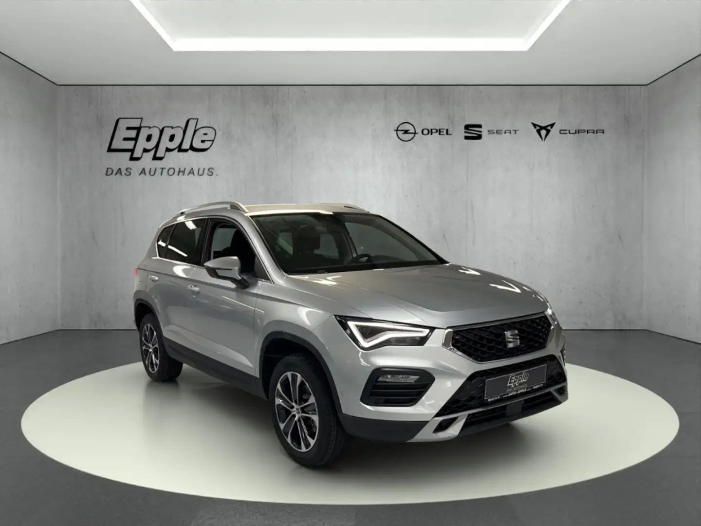 SEAT Ateca Style Edition 1.5 TSI 110 kW (150 PS) 7-Gang DSG A Silber - 2