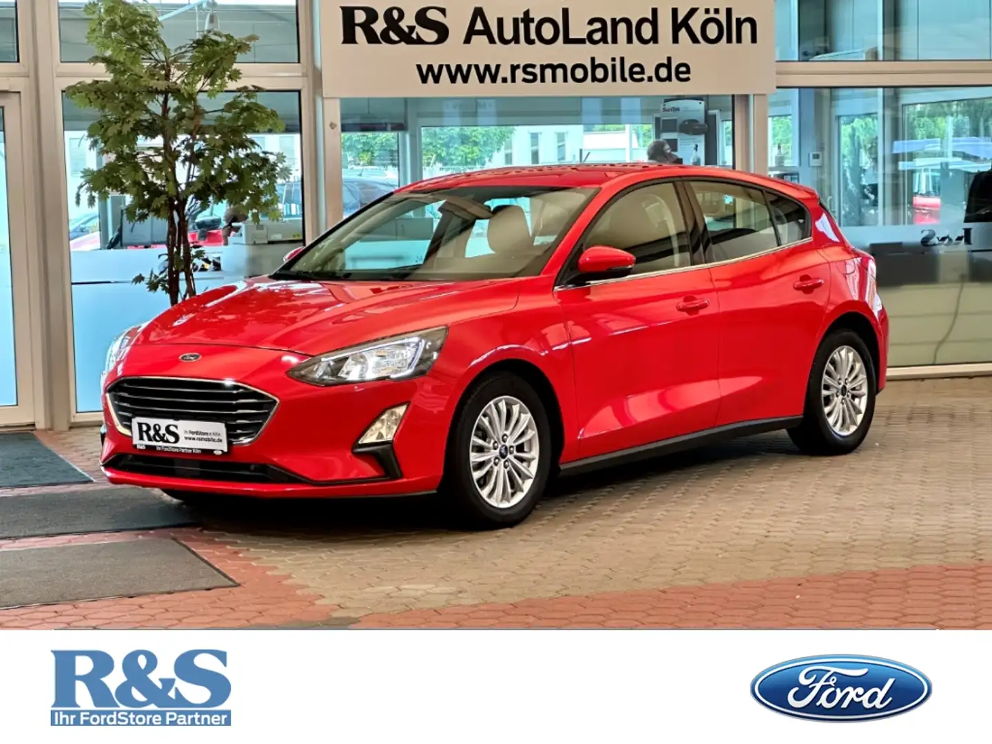 Ford Focus Titanium+Automatik+Navi+Kamera+Key-Free Rot - 1