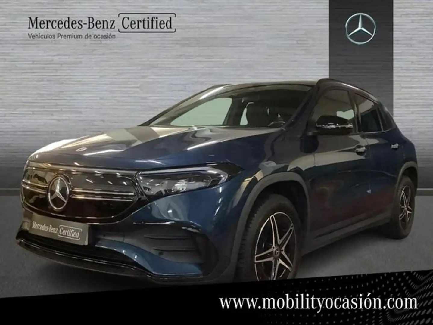 Mercedes-Benz EQA 250 amg line Azul - 1
