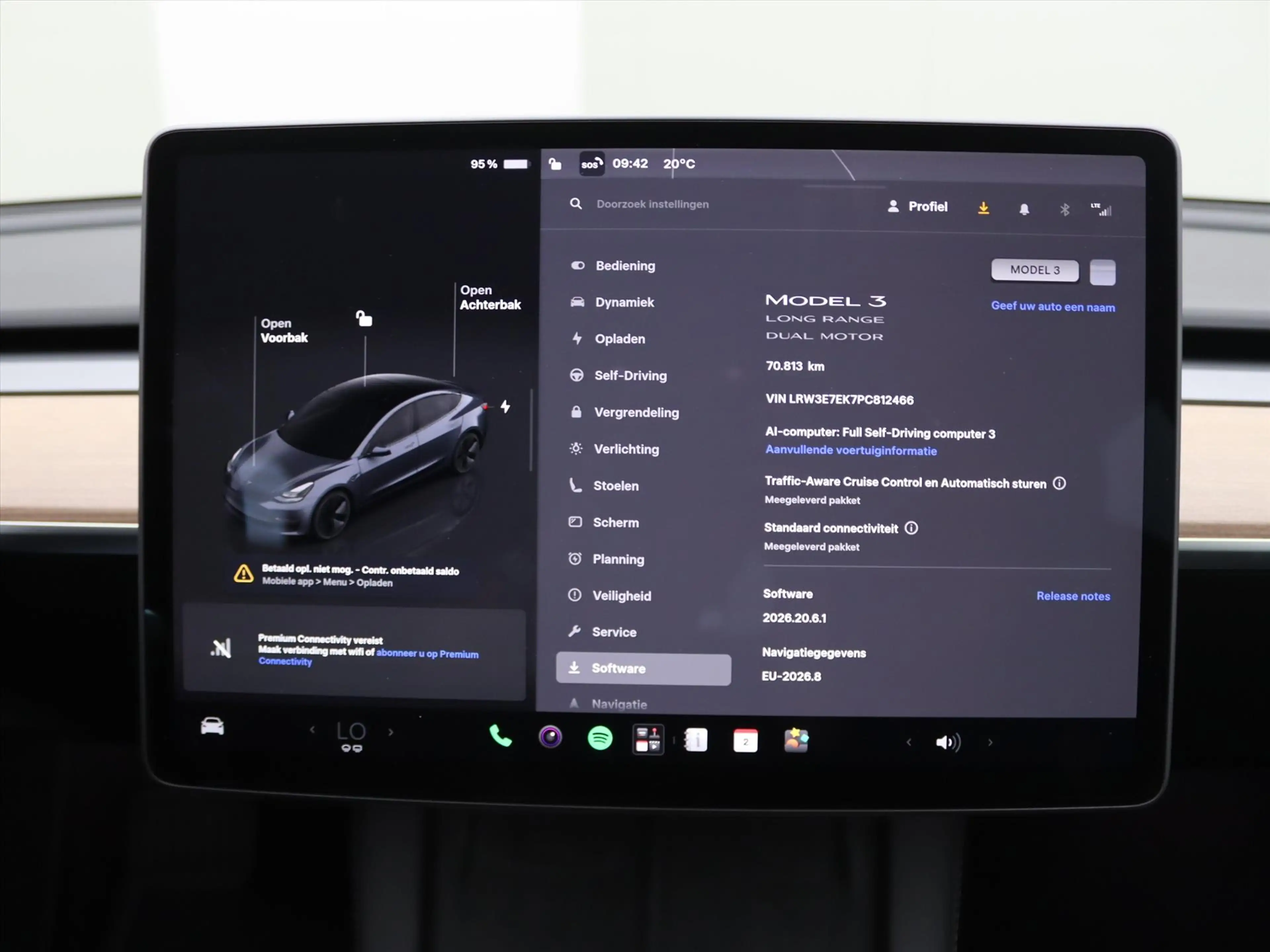 Tesla Model 3 Long-Range AWD 75 kWh 94.2% SoH UPGRADE [ AUTOPILO — photo 34