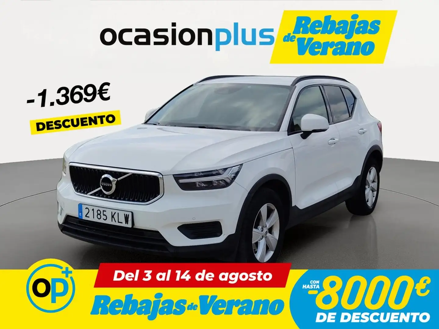Volvo XC40 T4 Aut. Blanco - 1
