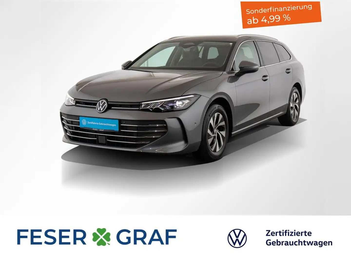 Volkswagen Passat Variant 2.0 TDI Business DSG Navi / AHK / ACC Grau - 1