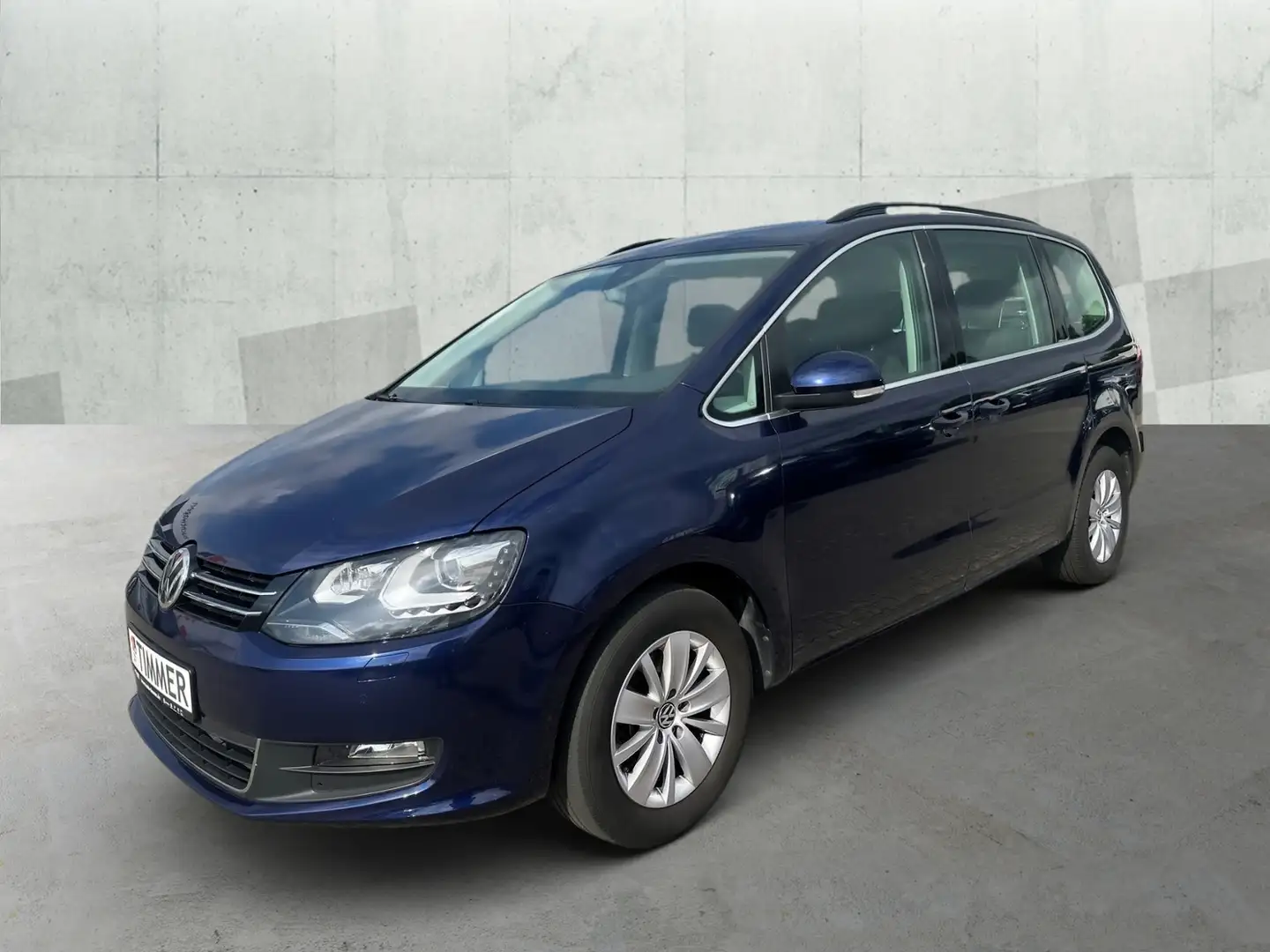 Volkswagen Sharan 2.0 TDI COMFORTLINE *RKAM *ACC *LED *NAVI * Azul - 2