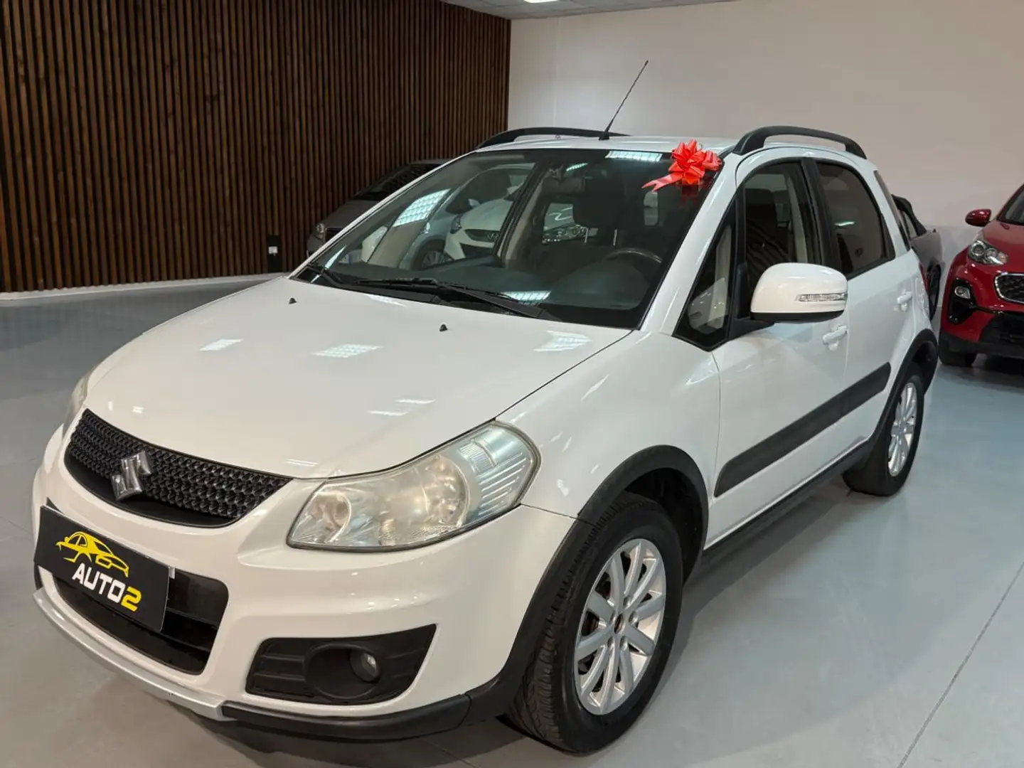 Suzuki SX4 1.6 16V 4WD*GANCIO TRAINO*UNI PROP*MECCANICA OK Bianco - 2