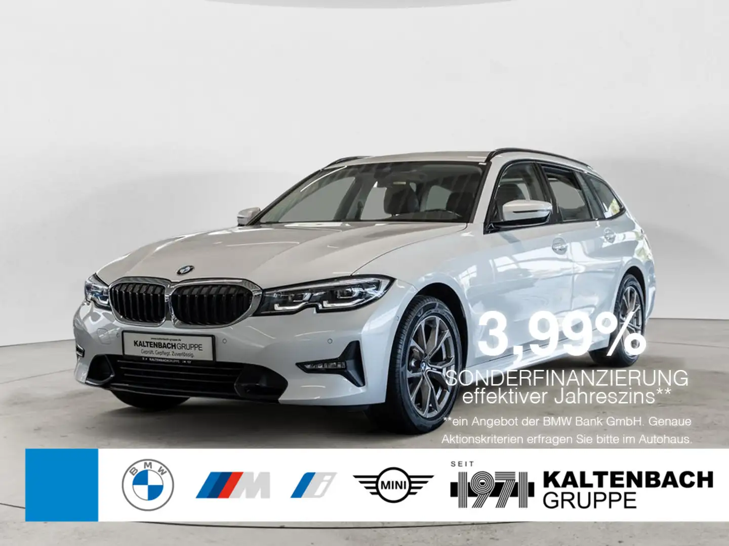 BMW 320 i Touring Sport Line LED W-LAN NAVI KAMERA Blanc - 1