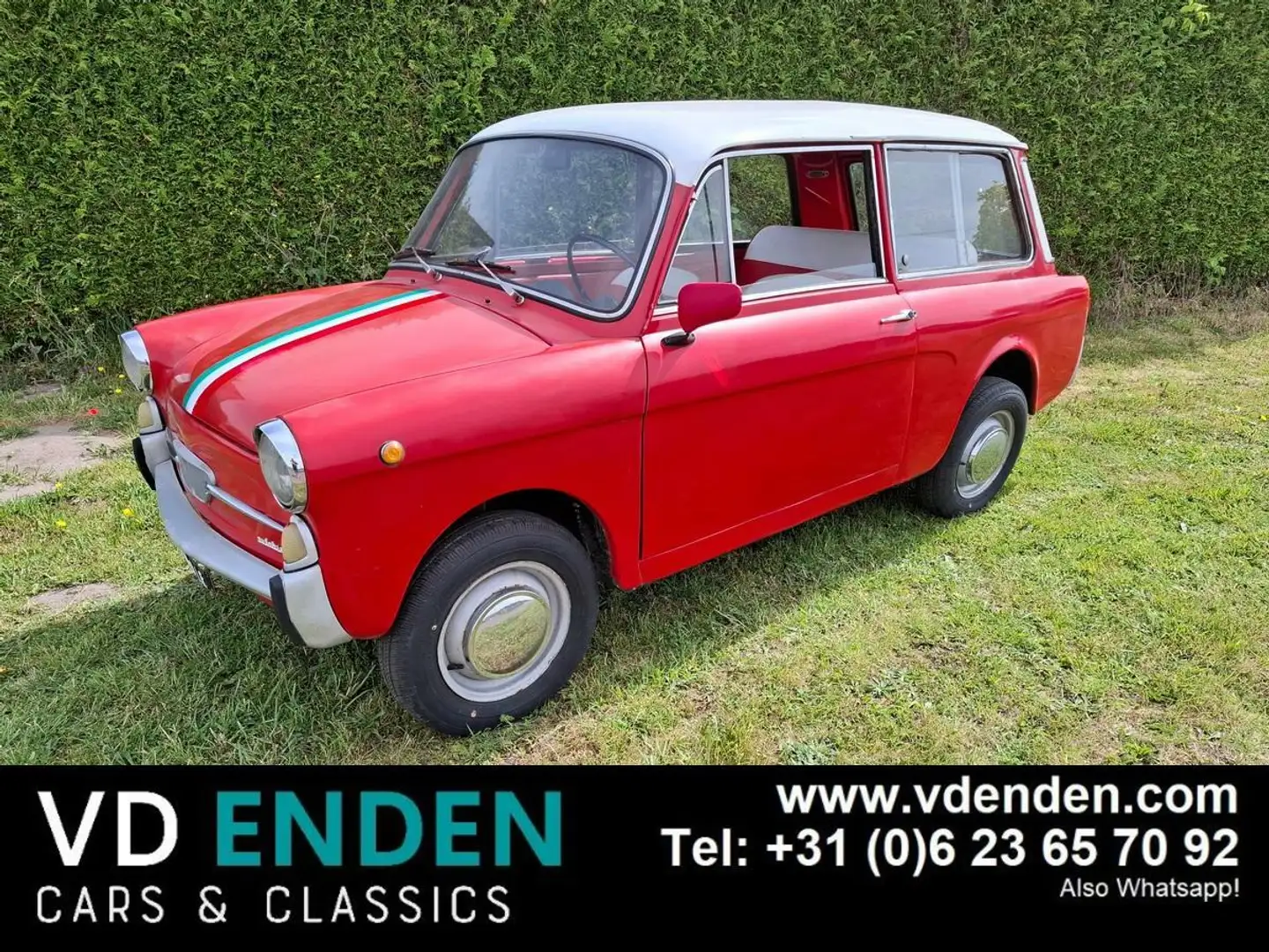 Autobianchi Bianchina Panoramica - 1969 Rouge - 1