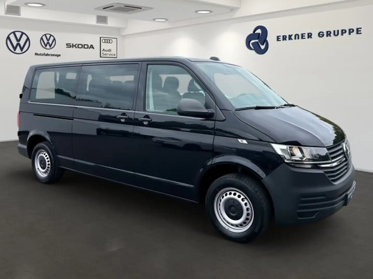 Volkswagen T6.1 Transporter Kombi 2.0TDI LR 9-SITZER NAVI+AHK+++ Schwarz - 2