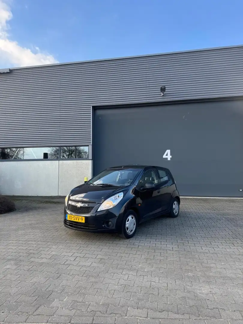 Chevrolet Spark 1.0 16V LS Bi-Fuel Zwart - 2