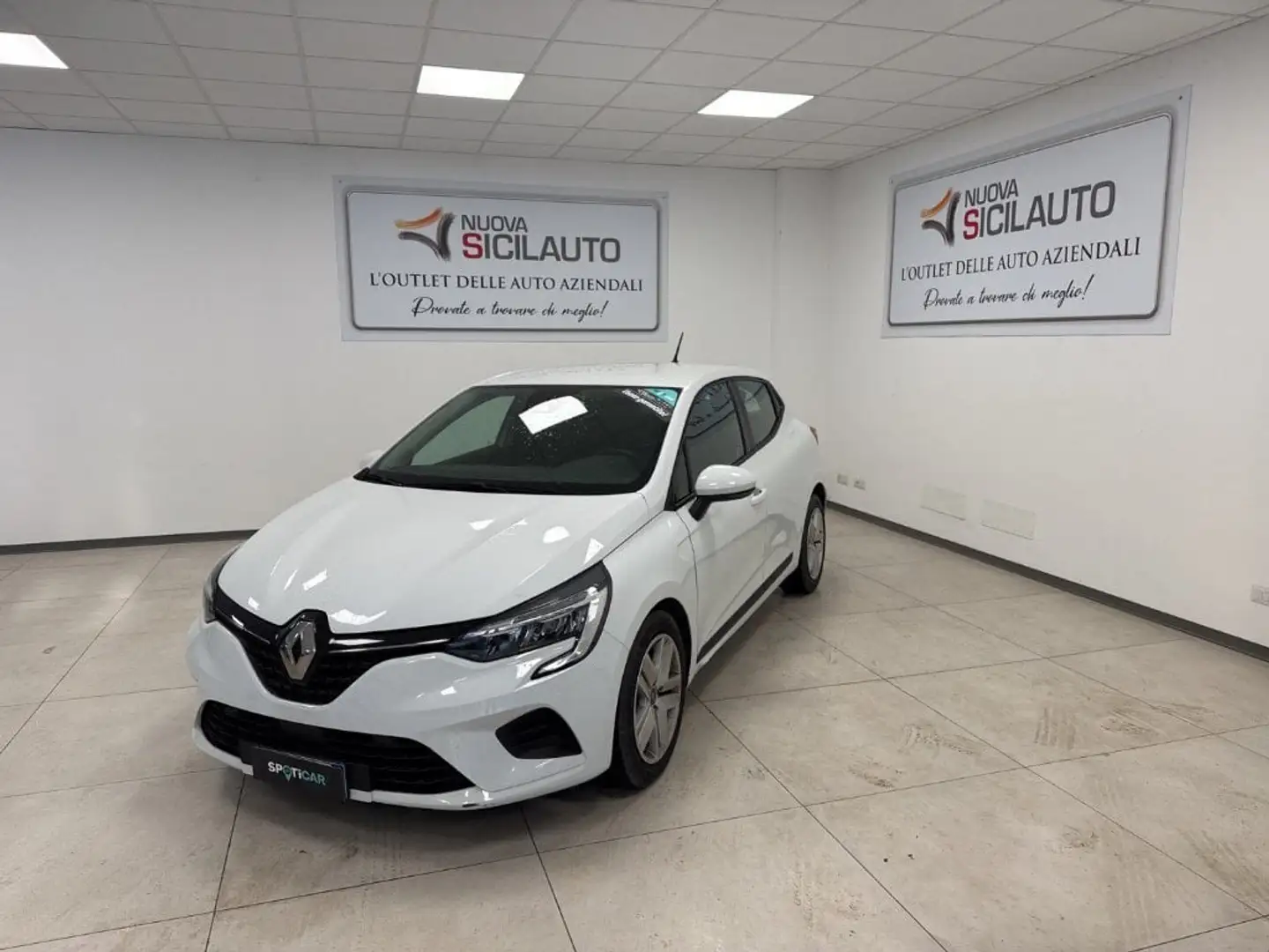 Renault Clio V 2019 1.0 tce Zen 90cv my21 Bianco - 2