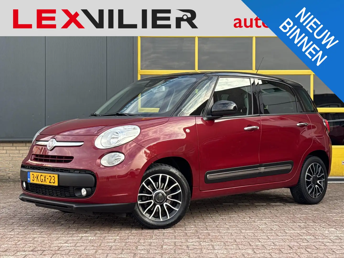 Fiat 500L 0.9 TwinAir Lounge Rojo - 1