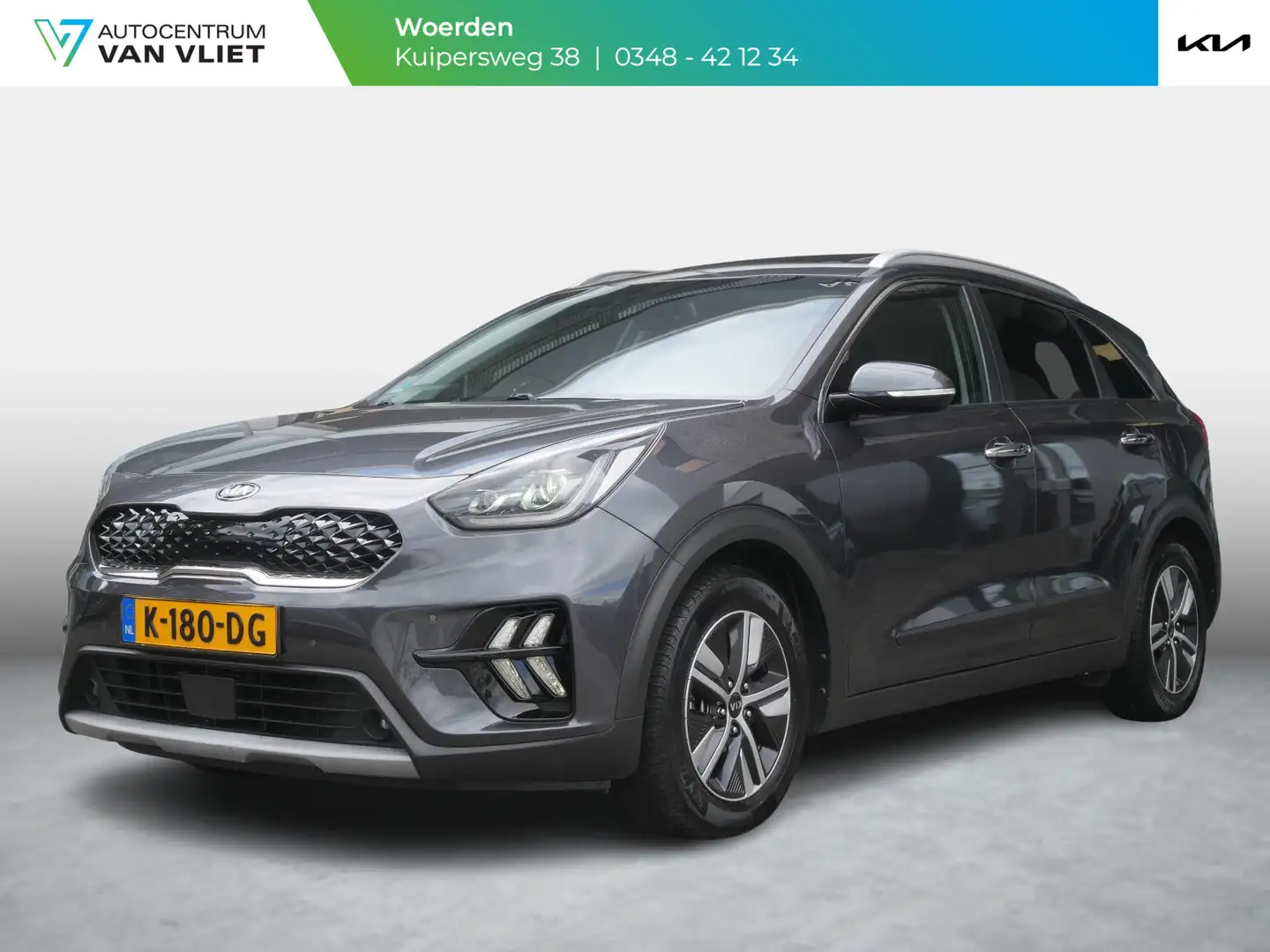 Kia Niro 1.6 GDi Hybrid ExecutiveLine | Trekhaak | Schuif/k Grijs - 1