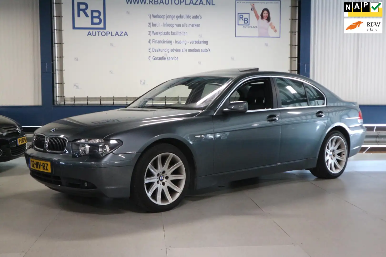 BMW 745 7-serie 745i Executive PANO/ NAP/ ONDERHOUDSHISTOR Gris - 1