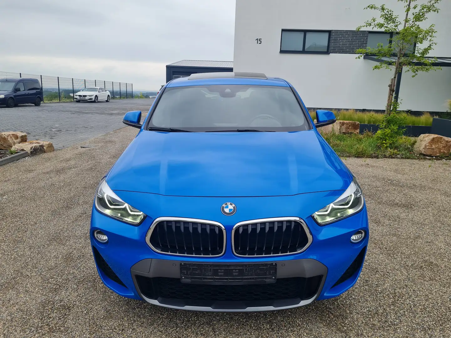 BMW X2 sDrive 18 d M Sport X 2 Hand Bleu - 2