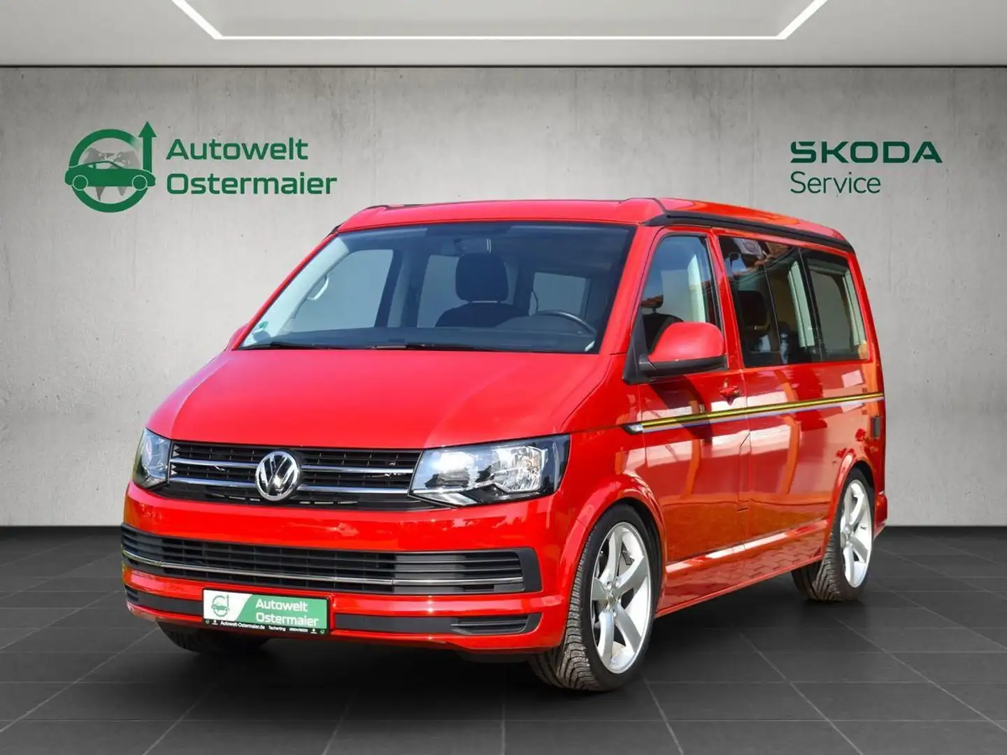 Volkswagen T6 California Beach 2.0 TDI*Climatic*20-Zoll*H&R Rot - 1