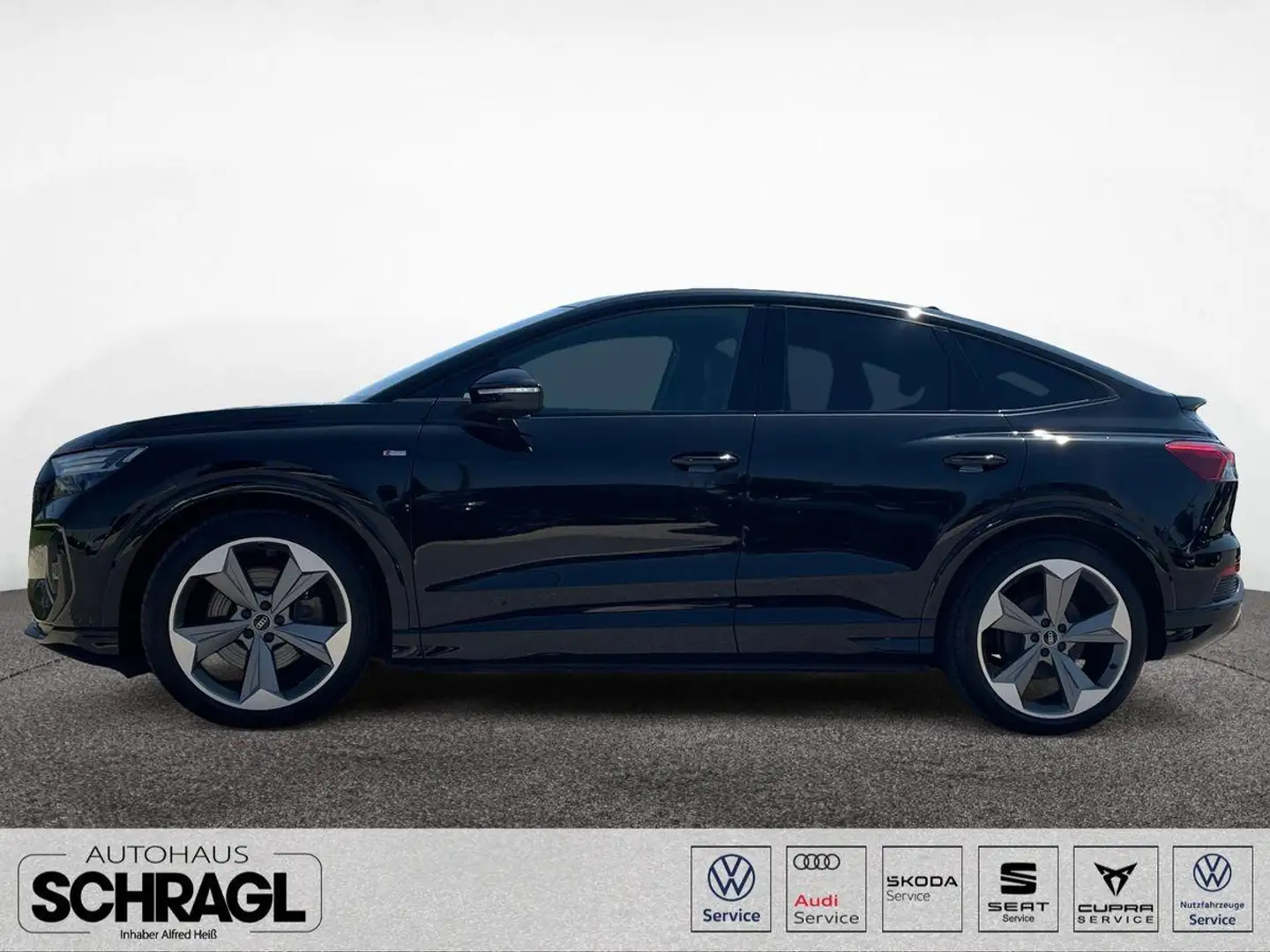 Audi Q4 e-tron Q4 e-tron Sportback 50 quattro+S-LINE+PANO+SONOS Schwarz - 2