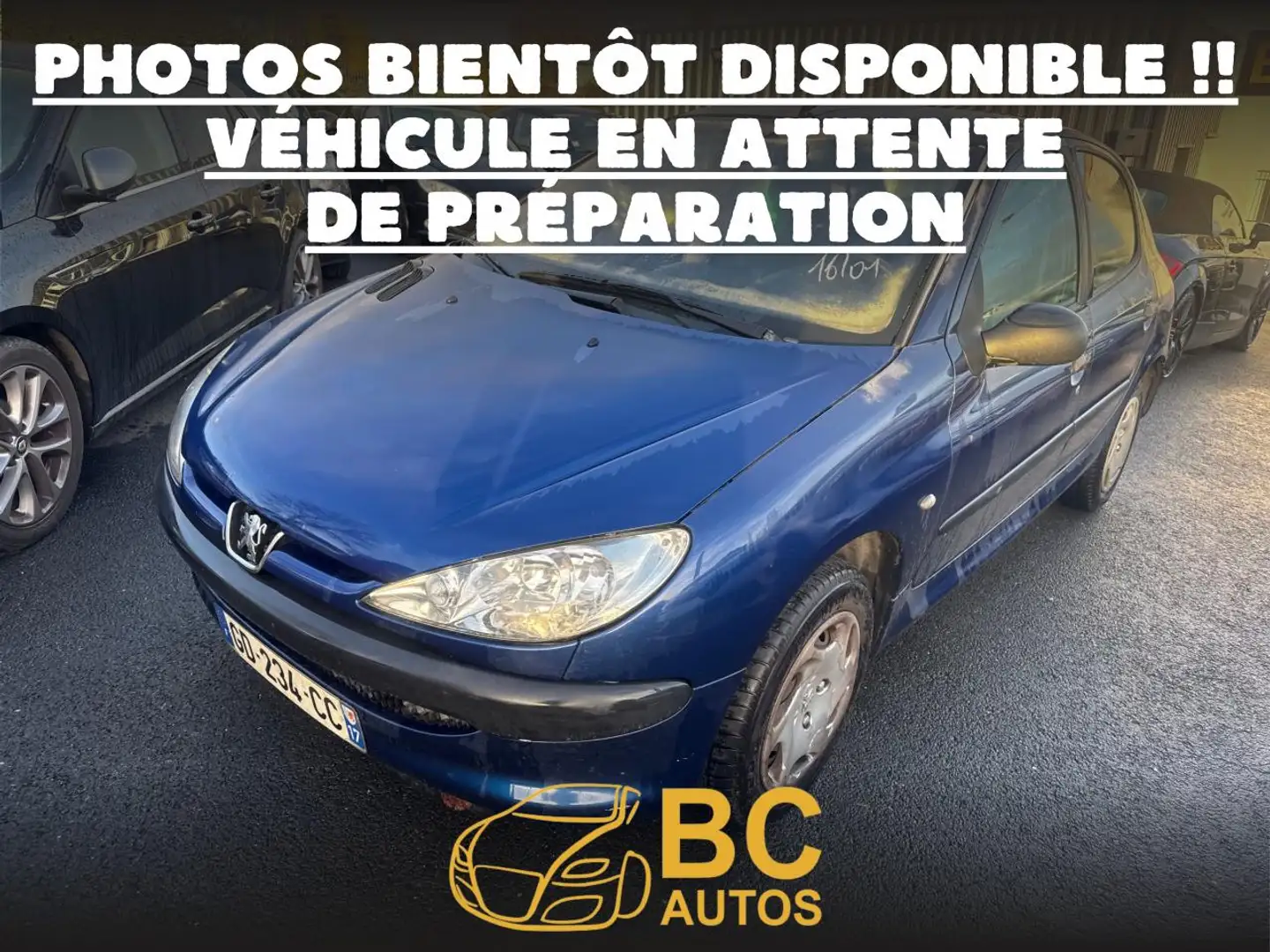 Peugeot 206 1.9 D  BERLINE XR Présence Bleu - 1