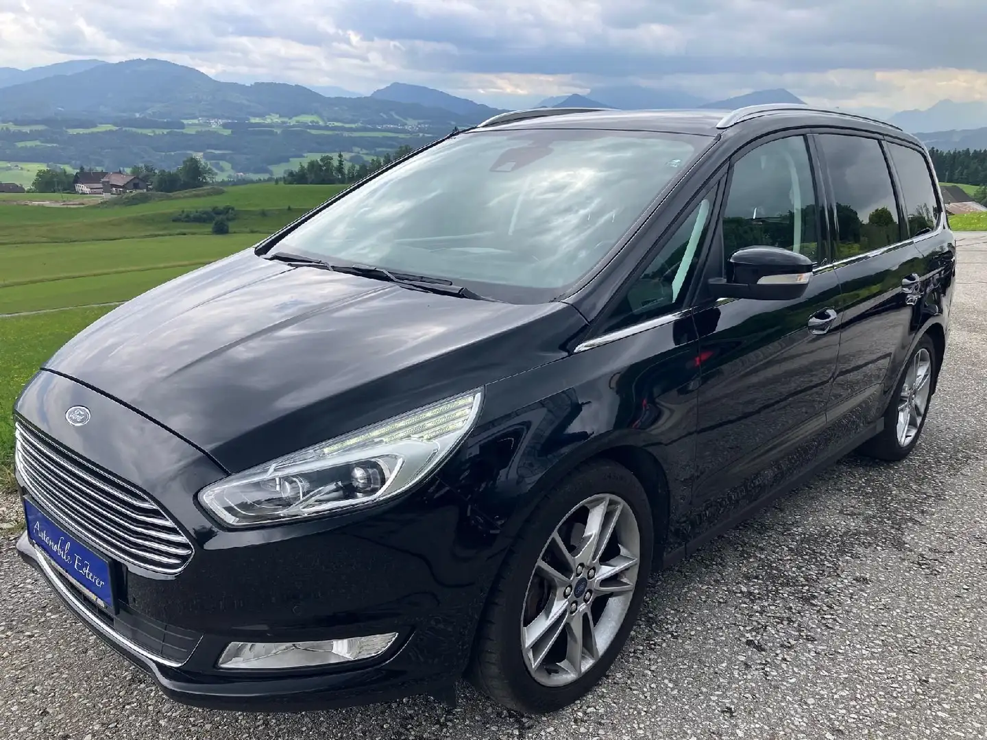 Ford Galaxy Titanium AWD Aut, Navi, AHK 7 Sitze, LED, Mwst awb Schwarz - 1
