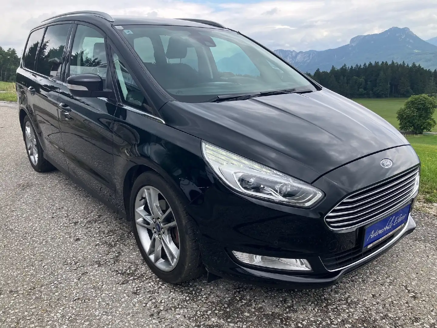 Ford Galaxy Titanium AWD Aut, Navi, AHK 7 Sitze, LED, Mwst awb Schwarz - 2