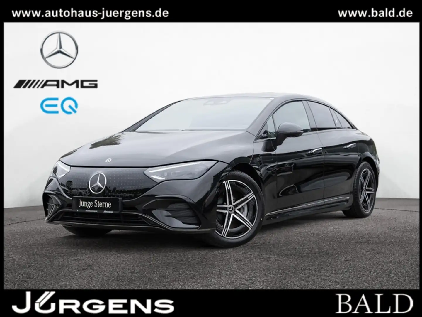 Mercedes-Benz EQE 300 AMG-Sport/Pano/Burm3D/Night/Distr/Memo Schwarz - 2