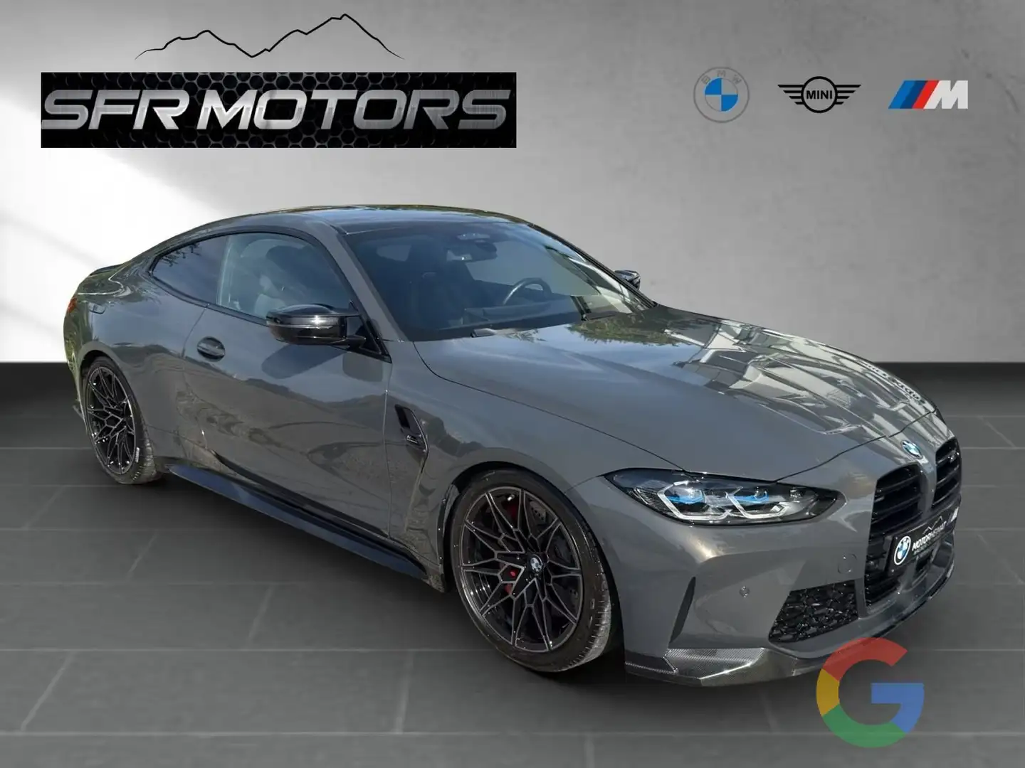 BMW M4 M4 Competition M xDrive *CARBON*LASER*360*IVA ESP Grigio - 2