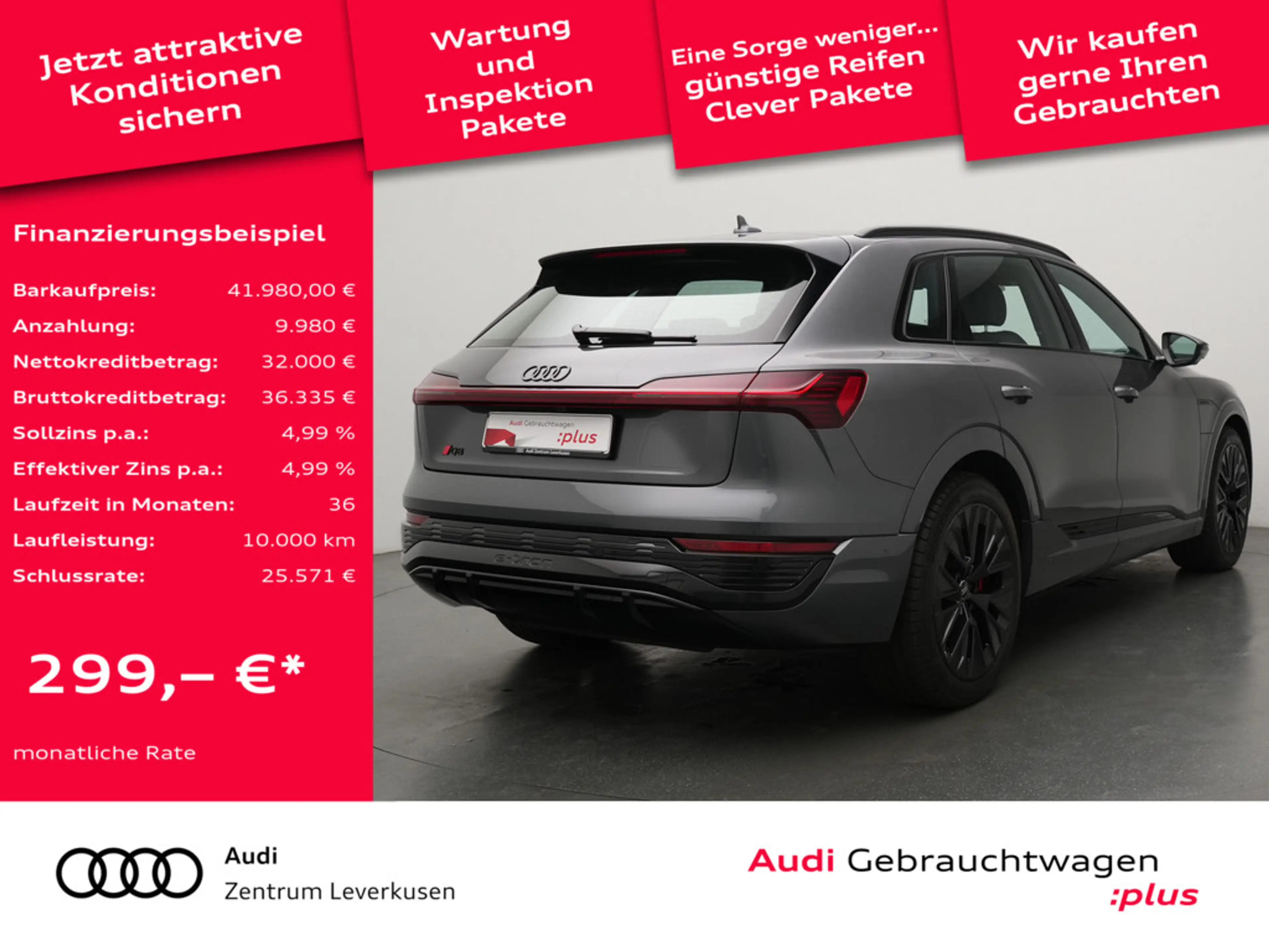 Audi Q8 e-tron quattro ACC AHK 360°KAM PANO B&O LEDER — photo 2