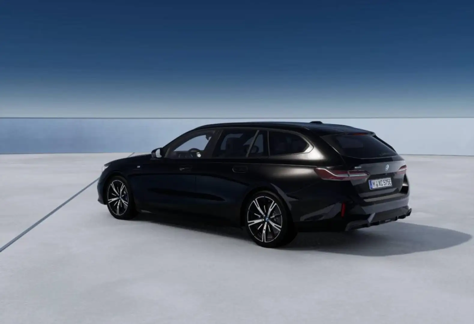 BMW 530 e xDrive Touring MSport Nero - 2
