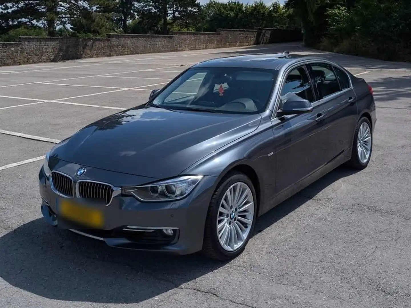 BMW 328 328i Aut. Luxury Line Gris - 1