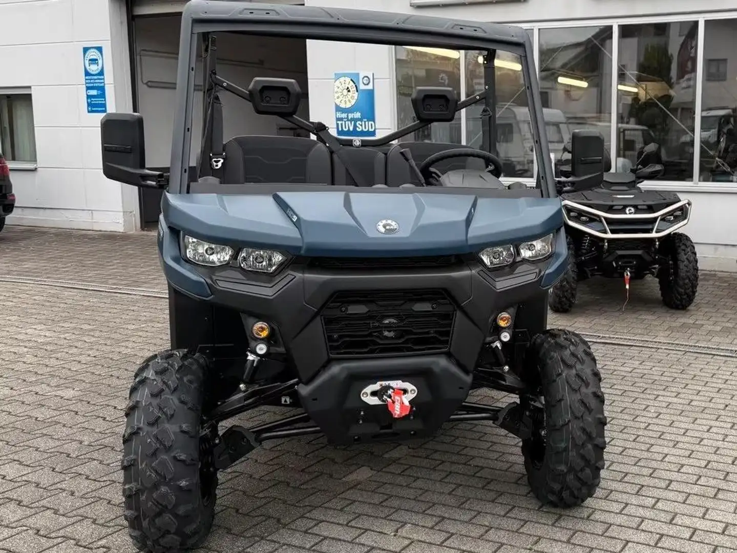 Can-Am Traxter XU HD9 – Modell 2025 – Arbeits-Side-by-Side Albastru - 2