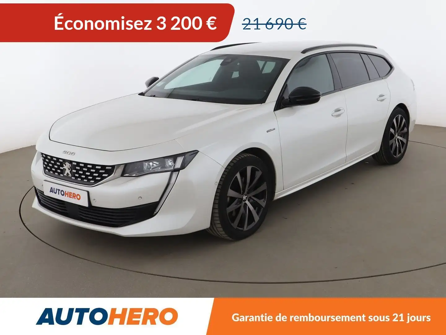 Peugeot 508 SW 1.6 PureTech GT Line EAT8 Blanc - 1