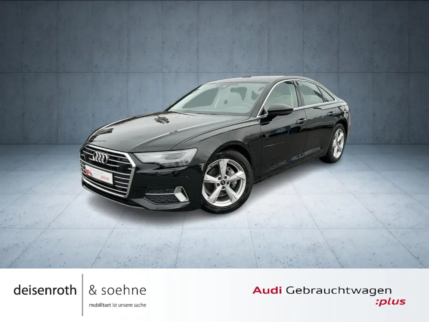 Audi A6 Limousine sport 40 TDI StHz/HuD/Assist/ACC/Kam/Bus Negro - 1