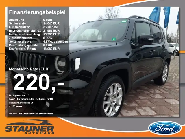 Jeep Renegade 1.5 Longitude Pano ACC SHZ Navi