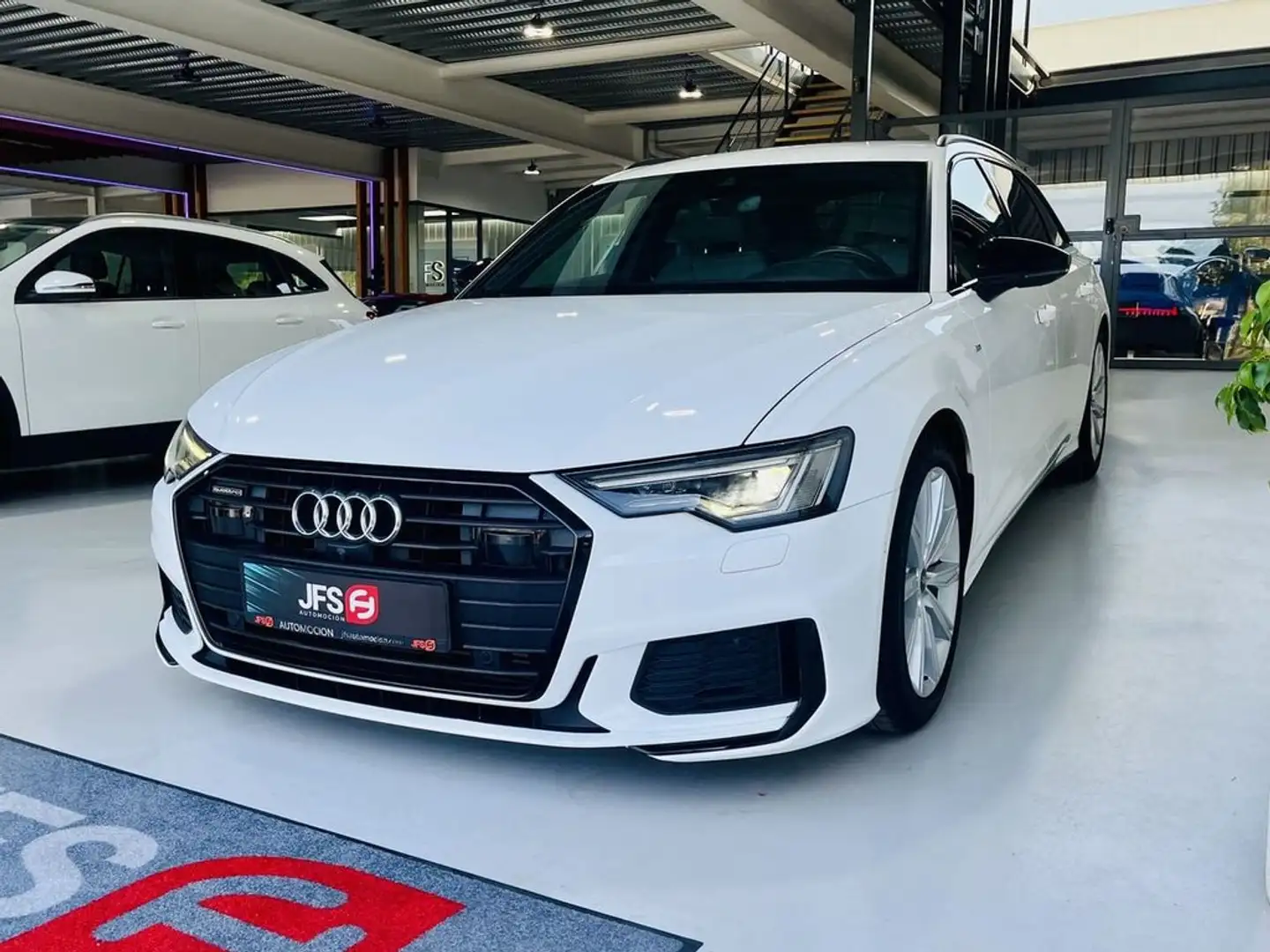Audi A6 2.0 TSFI 367 CV Quattro Híbrido enchufable Blanco - 2