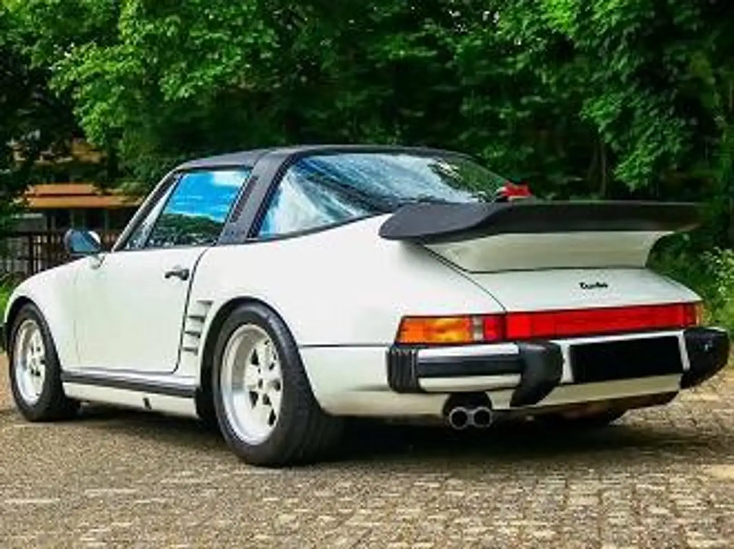 Porsche 930 911 Cabrio 3.3 Turbo Bianco - 2