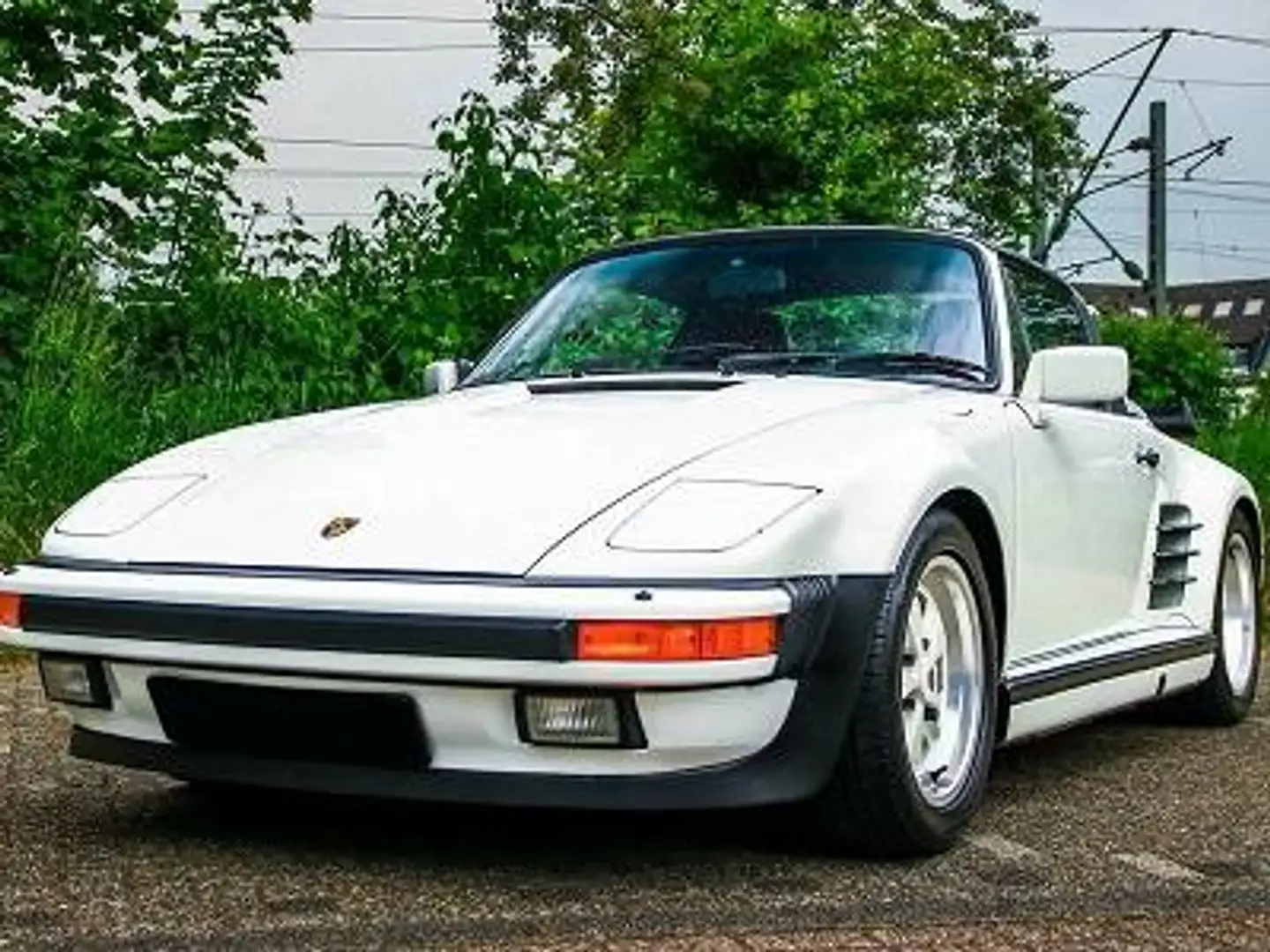 Porsche 930 911 Cabrio 3.3 Turbo Bianco - 1