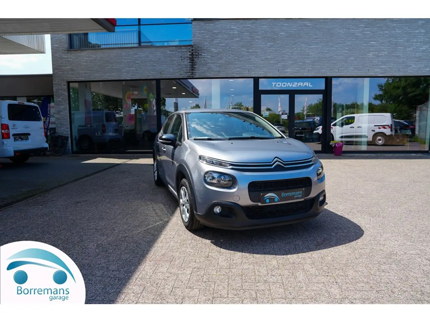 Citroen C3 FEEL BUSINESS CARPLAY/NAVI/LANE KEEP/PARKEERHULP/. Grijs - 1