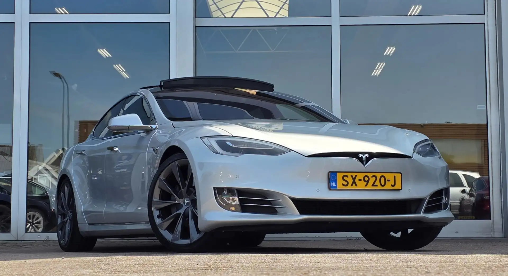 Tesla Model S 100D Premium upgradepakket LM 21" Sonic Carbon Twi Сірий - 2