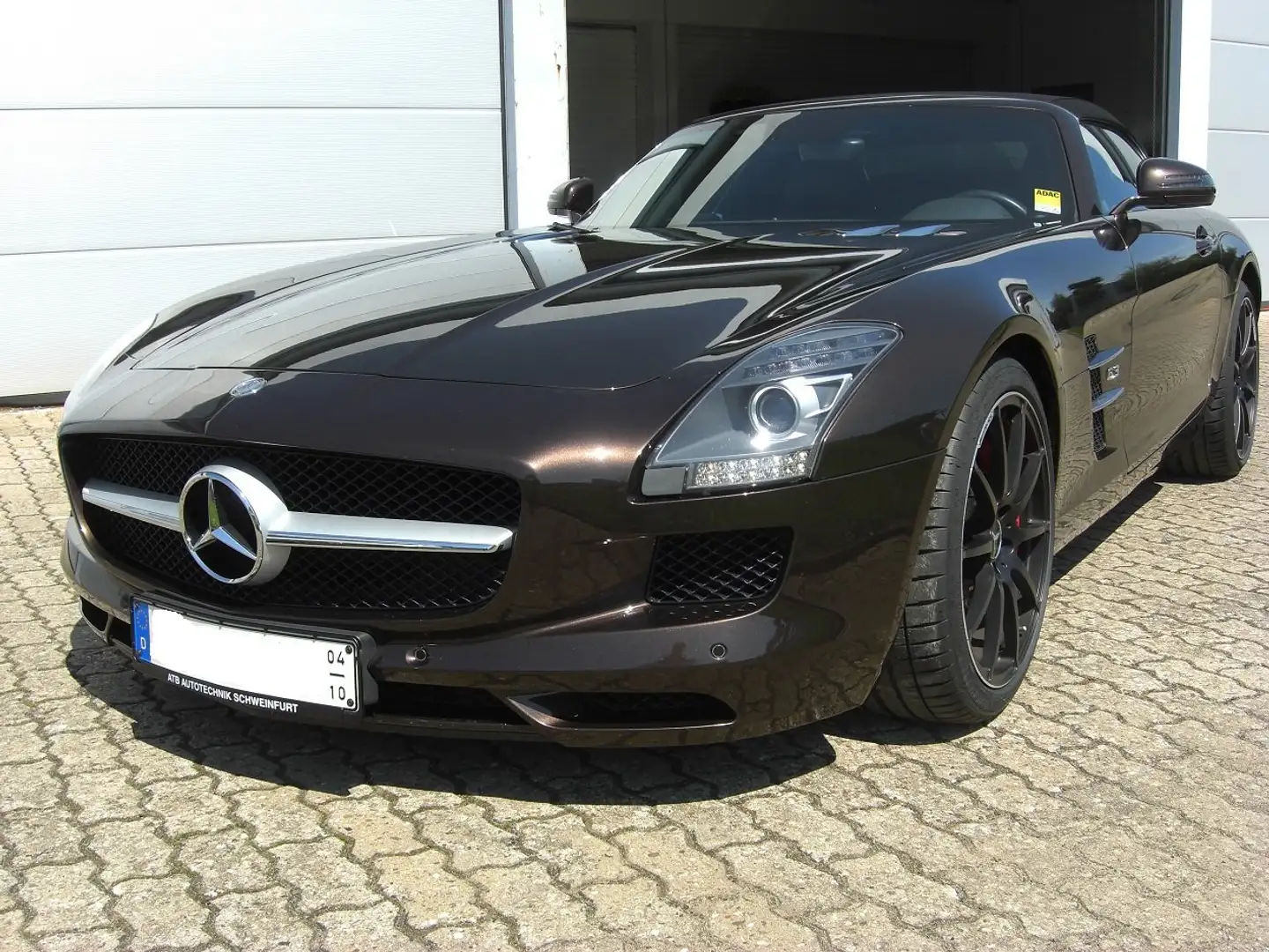 Mercedes-Benz SLS SLS 63 AMG Cabrio TOP ZUSTAND Unfallfrei Brun - 1