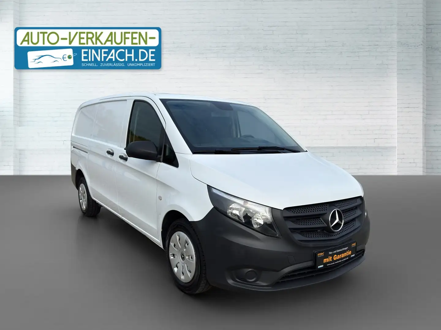 Mercedes-Benz Vito 114 CDI Lang,1H,Klima,Temp,TÜV+Service+Garantie Blanc - 1