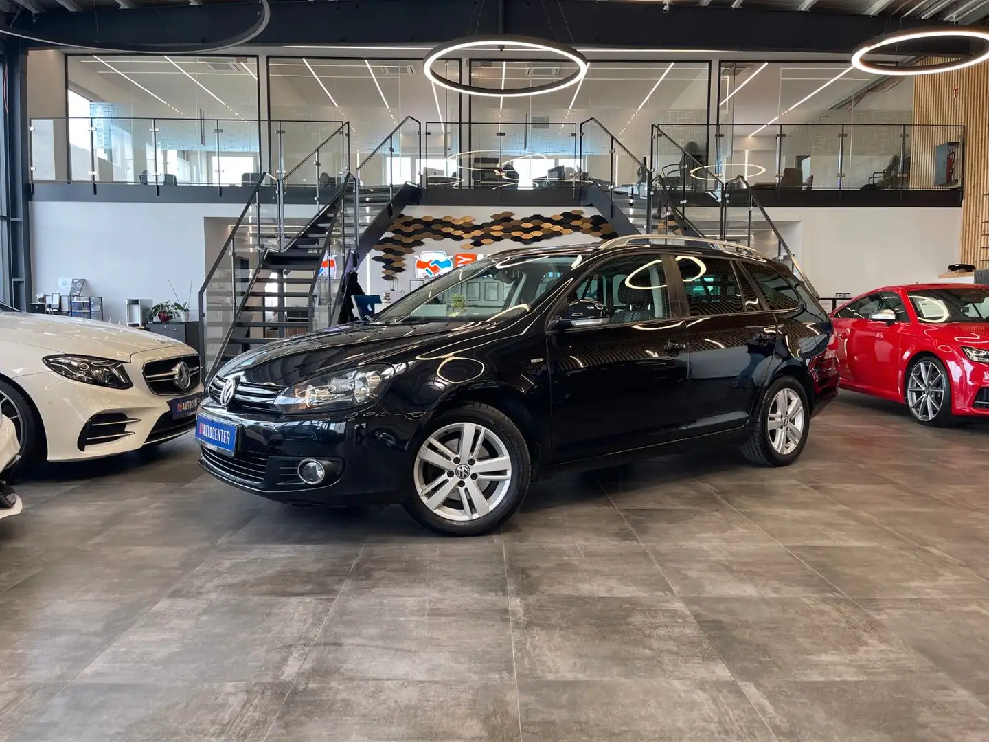 Volkswagen Golf VI Variant Match *Klima*Navi*AHK*TÜV* Schwarz - 1